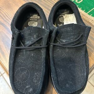 Hey Dude limited edition jelly roll Suede Shoes
